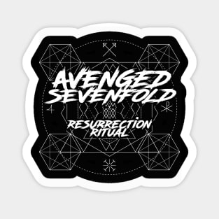 avenged resurrection Sticker